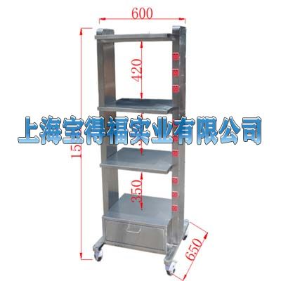 带插座多层设备承载推车 BDFF-06