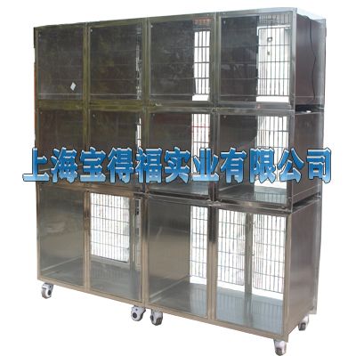 不锈钢宠物展示笼 BDFZS-04